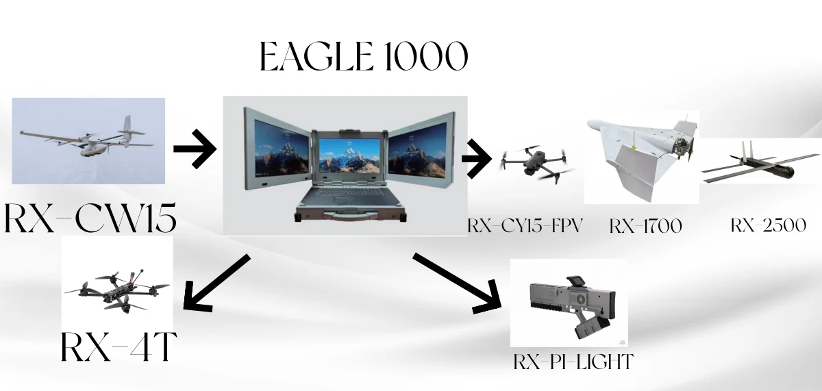 EAGLE 1000 system architecture diagram